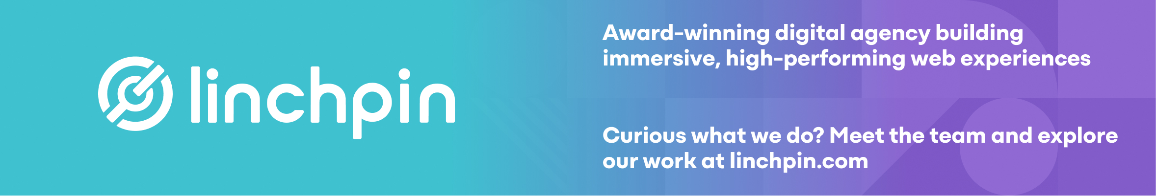 Linchpin an award winning digital agency building immersive, high performing web experiences